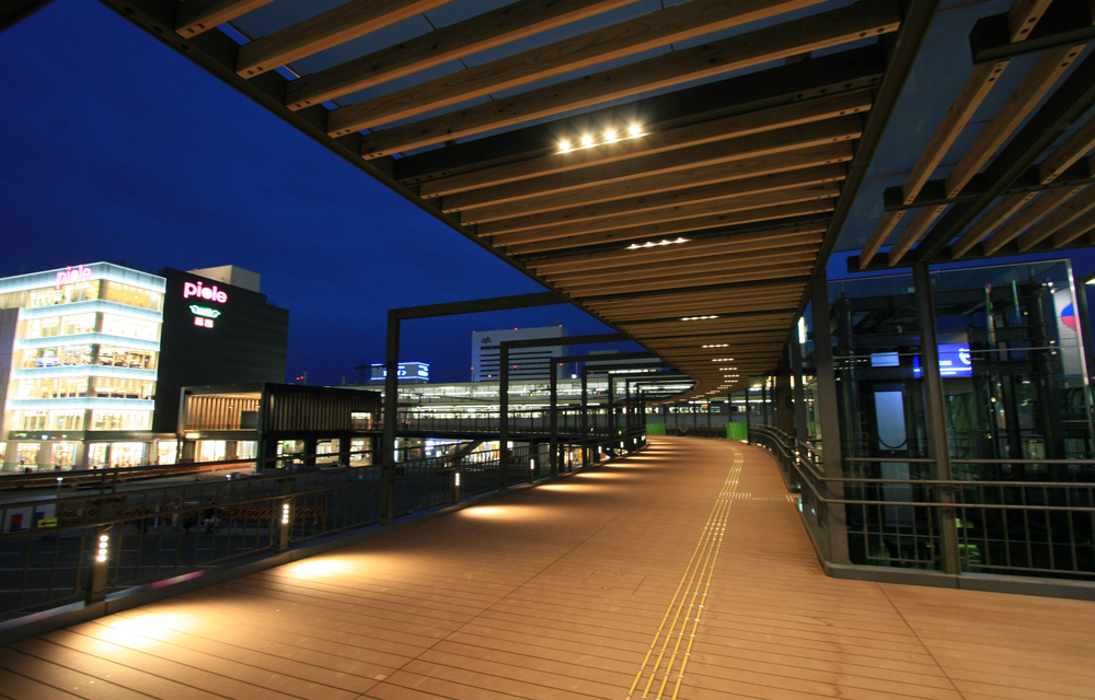 姫路駅北眺望デッキ建設工事